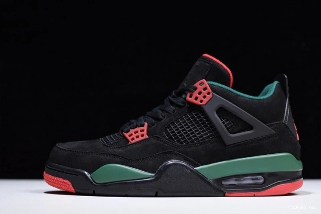 4 Red Jordan Air Gorge AQ3816-063 GUCC NRG Green-Varsity Black 0524